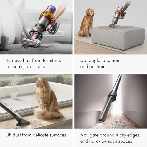 Yellow/Nickel Cordless Vacuum H47440
