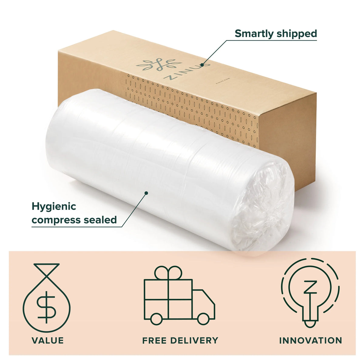 12 Green Tea Cooling Gel Memory Foam Mattress E321099