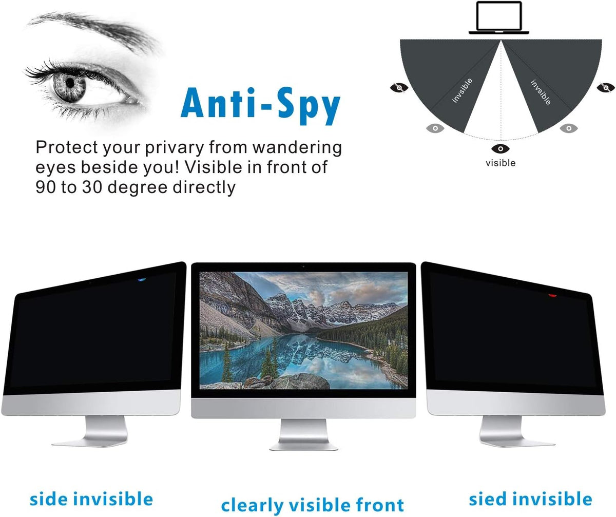 19-inch Standard 5:4 Monitor Privacy Screen Protector, Anti-Glare, Pack of 2 P516118