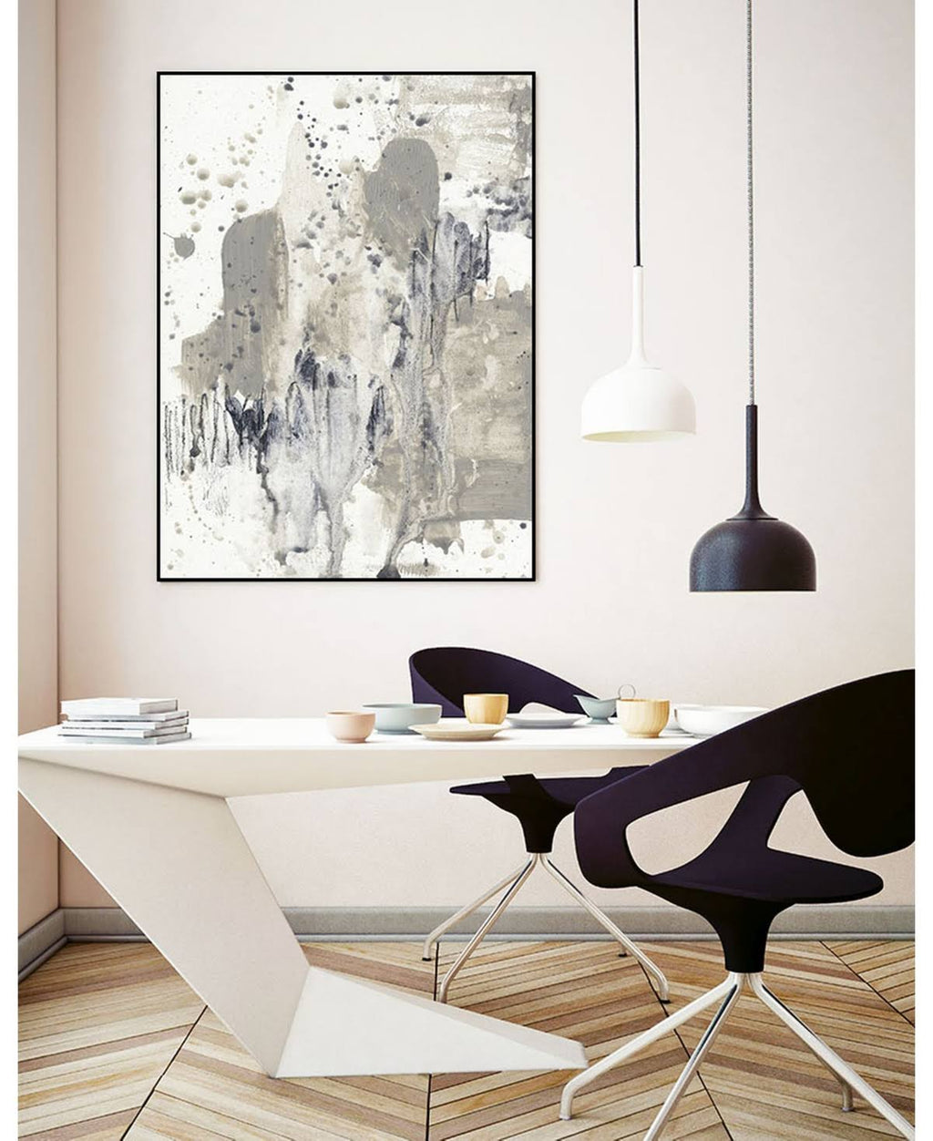Framed Canvas Art Block V73049