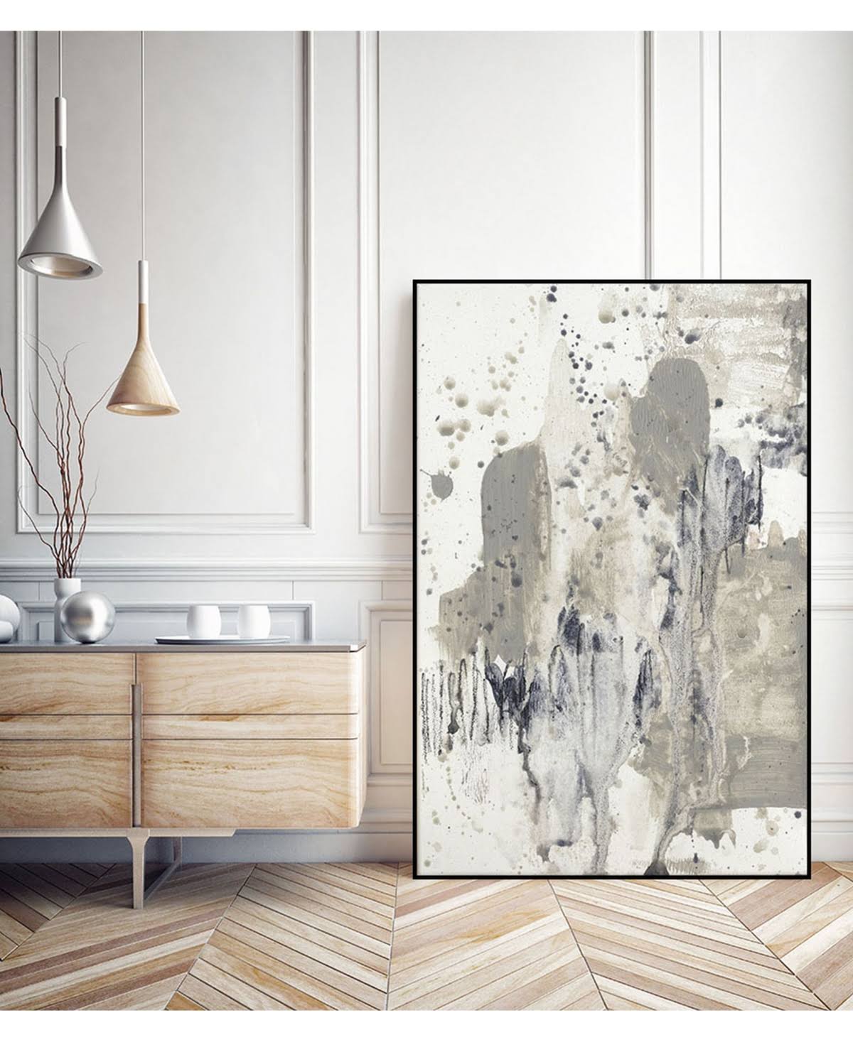 Framed Canvas Art Block V73049