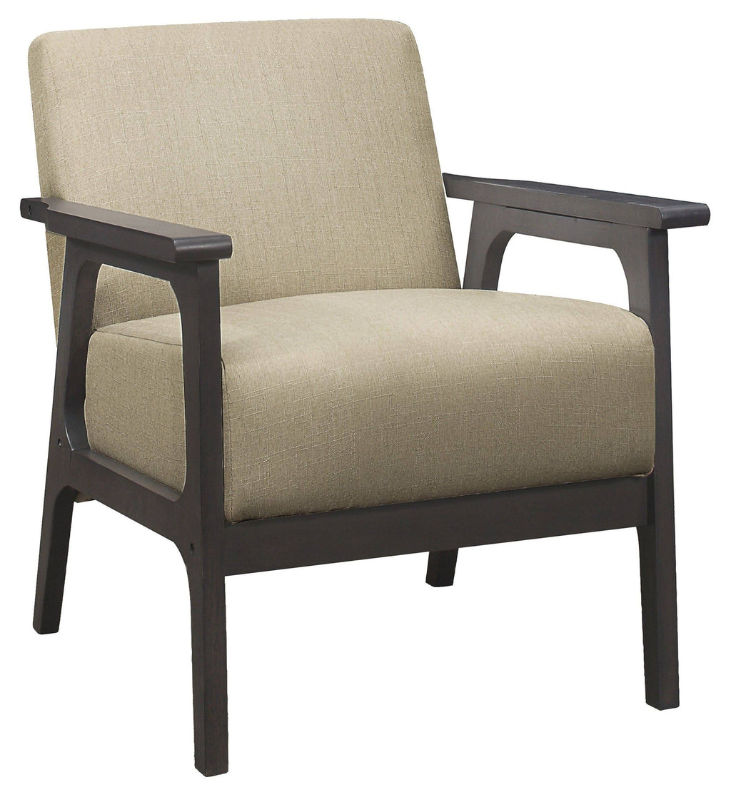 Light Brown Accent Chair O257443