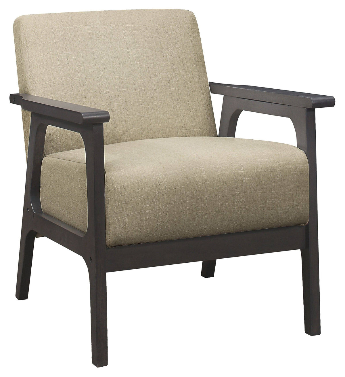 Light Brown Accent Chair O257443