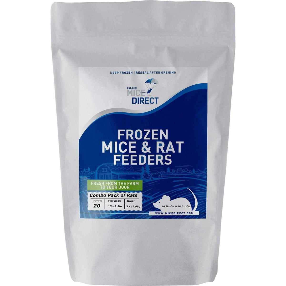 Frozen Mice Feeders Combo Pack 150 Count E38368