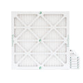 MERV 13 Pleated AC Furnace Air Filters 6 Pack D827