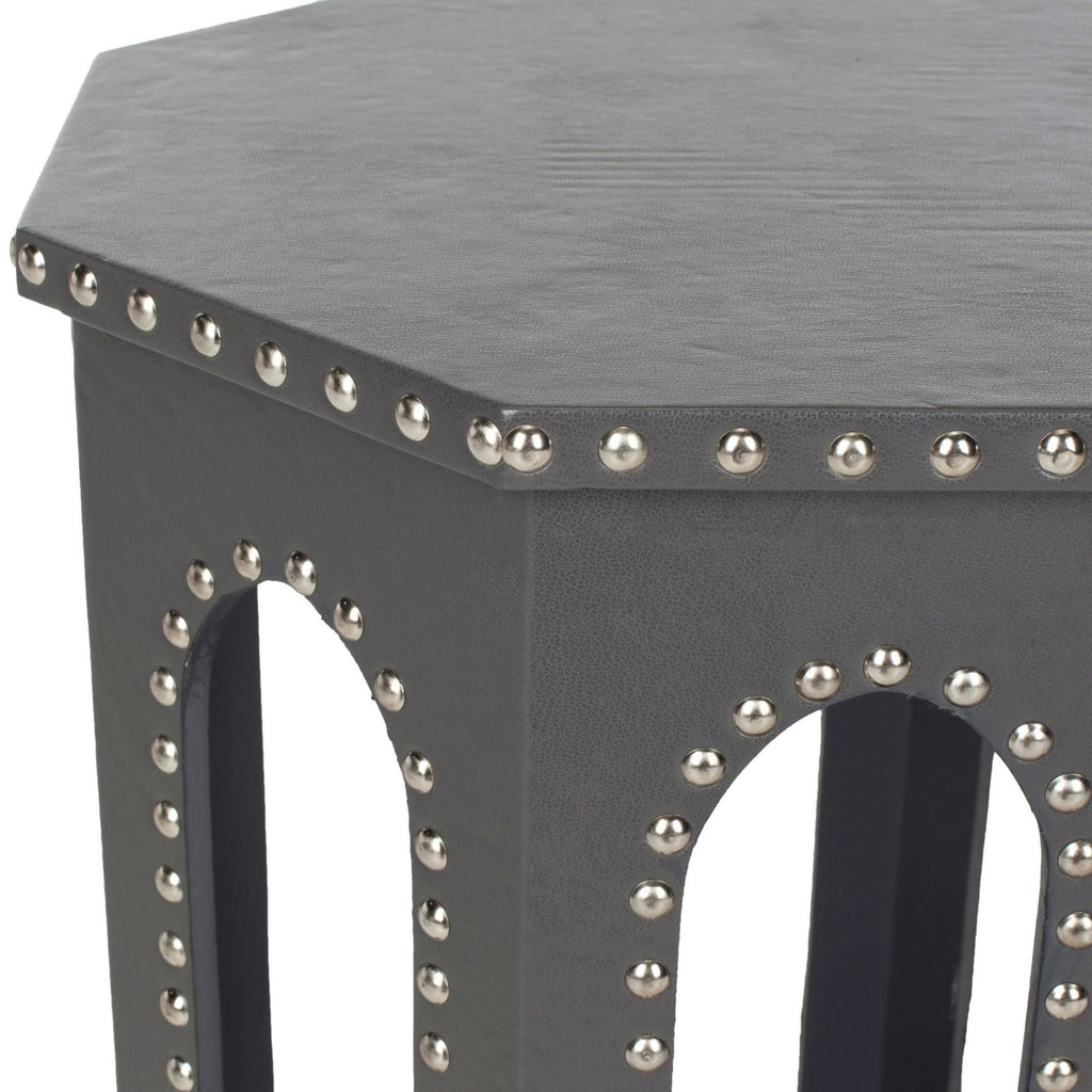Grey End Table Y52809
