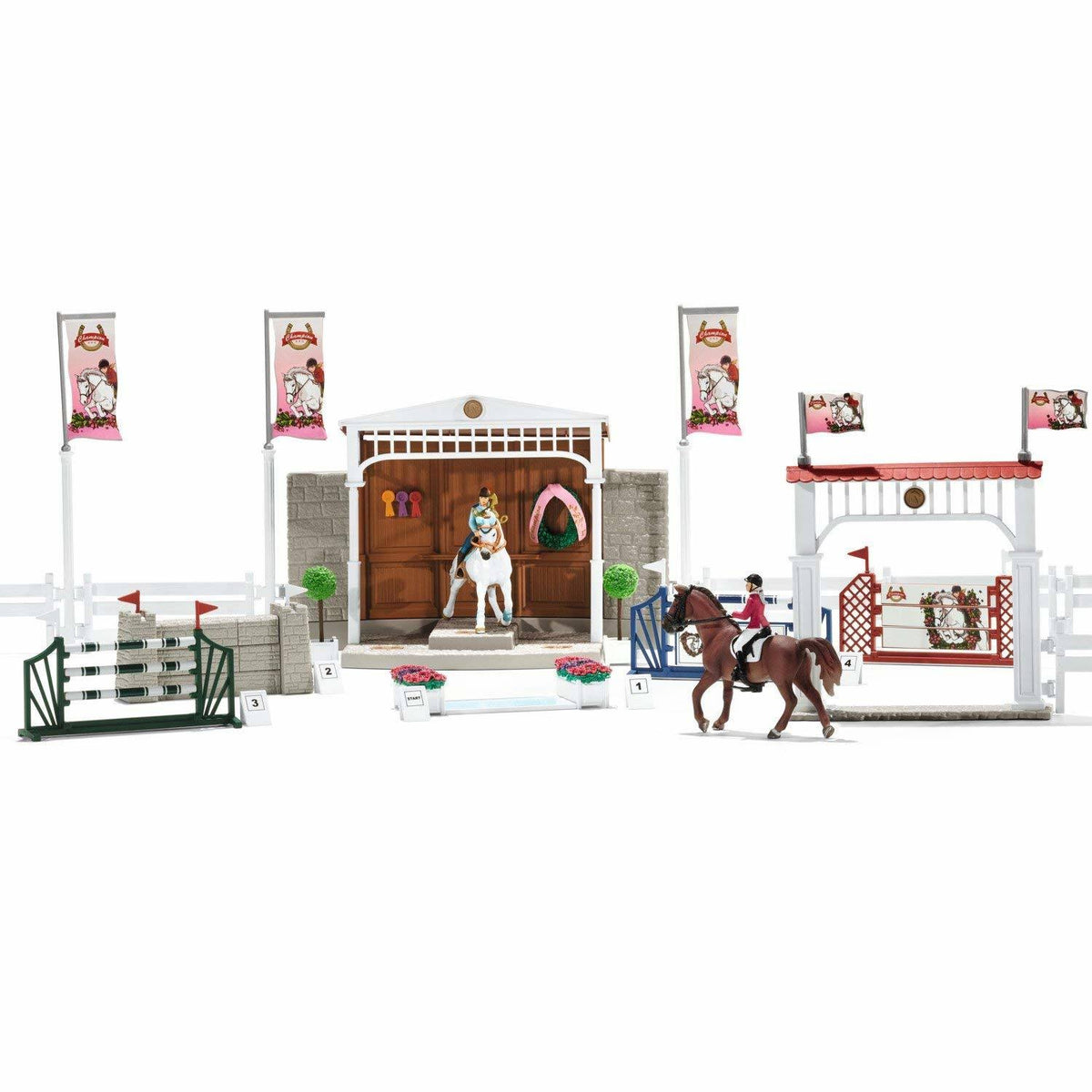 Big Horse Show with Riders & Horses Playset G8463