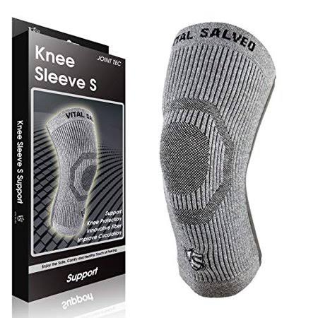 Compression Recovery Knee Sleeve Medium Light Grey F119732