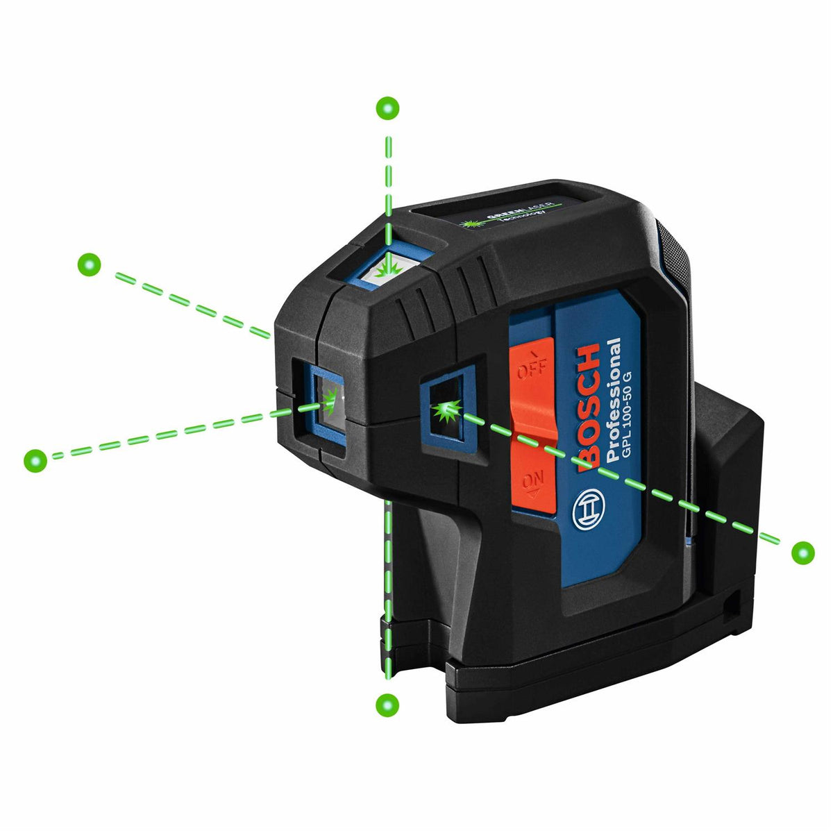 Green-Beam 5-Point Self-Leveling Alignment Laser Y325769