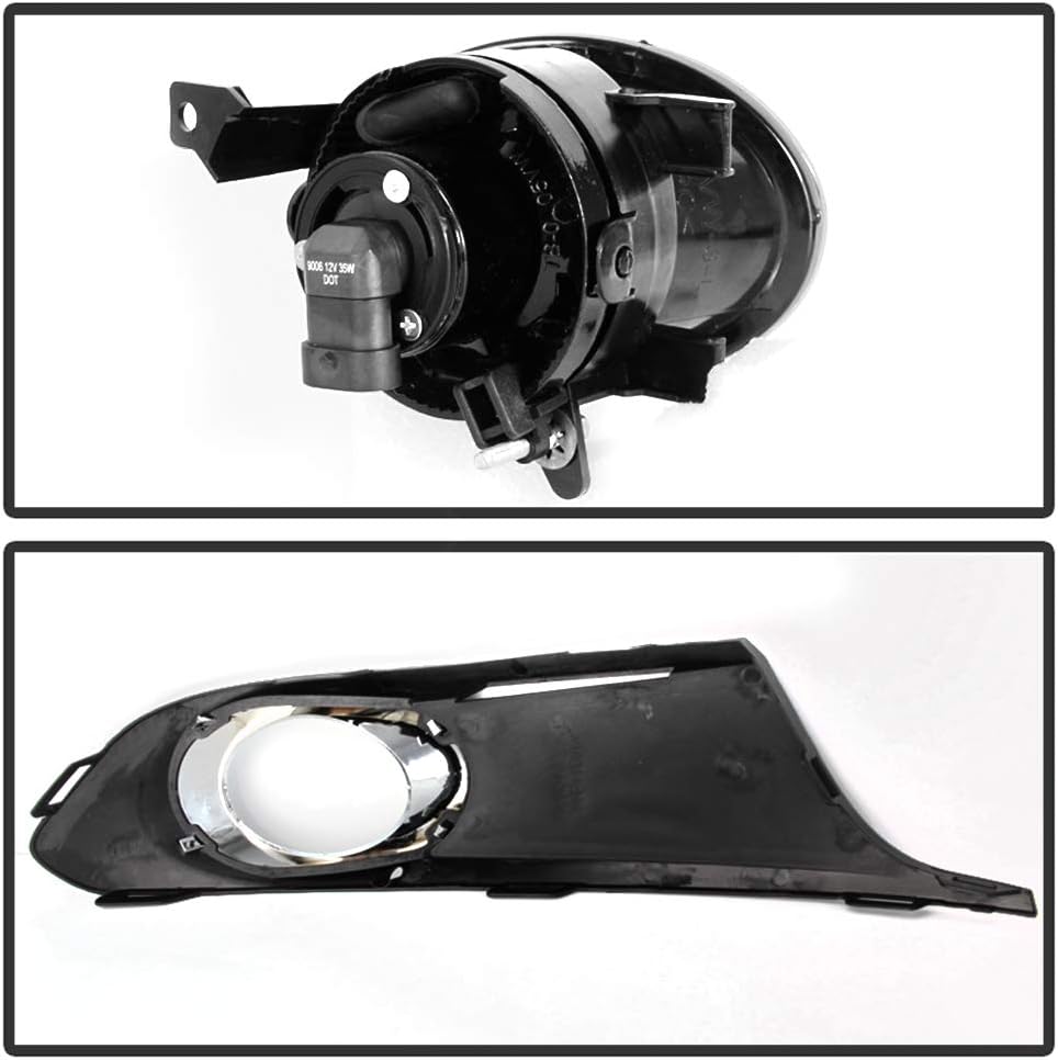 Smoked Fog Lights Lamps Assembly Driver & Passenger Side H33361