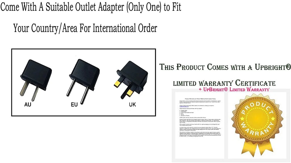 AC / DC Adapter for Thermal Printer Power Supply Cord Cable Charger P345986
