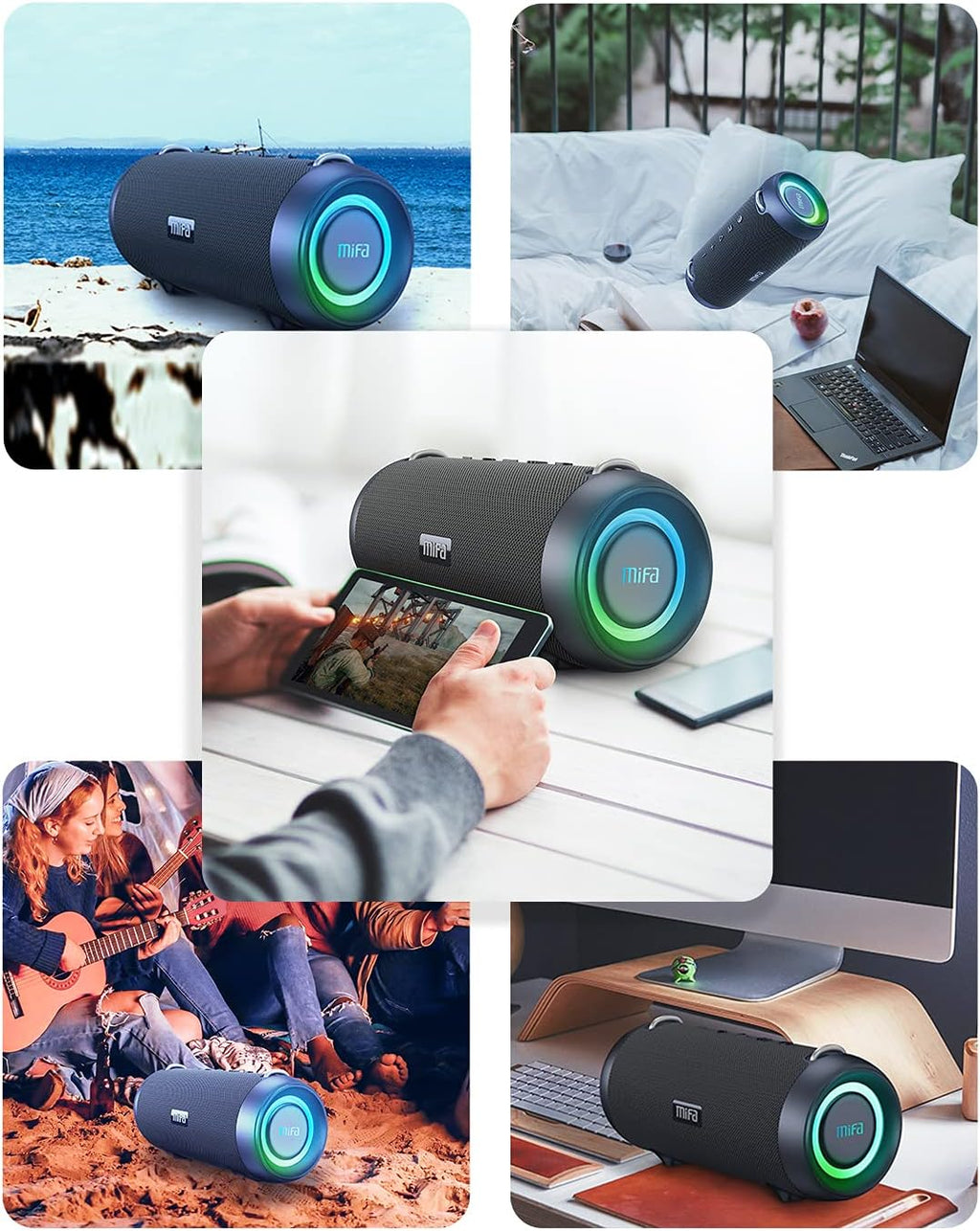 Portable Bluetooth Speaker with Protective Hardshell Case C33936