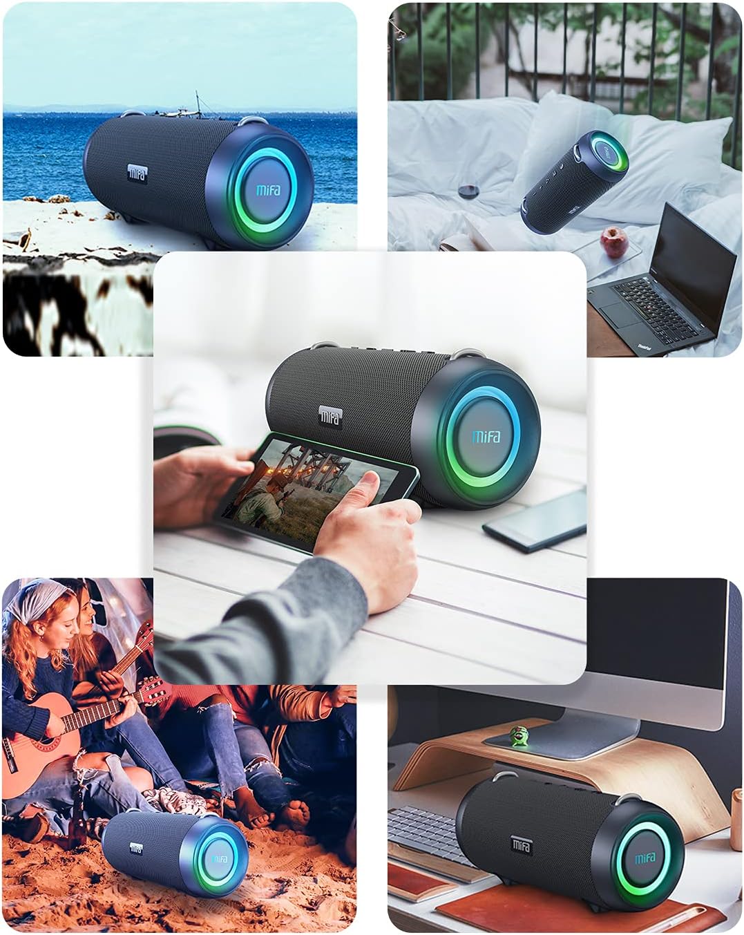 Portable Bluetooth Speaker with Protective Hardshell Case C33936