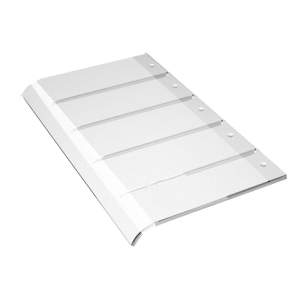 Window Canopy Patio Awning Clear PC Cover No Pole Needed Wall Mounted 50x50cm LxW D655