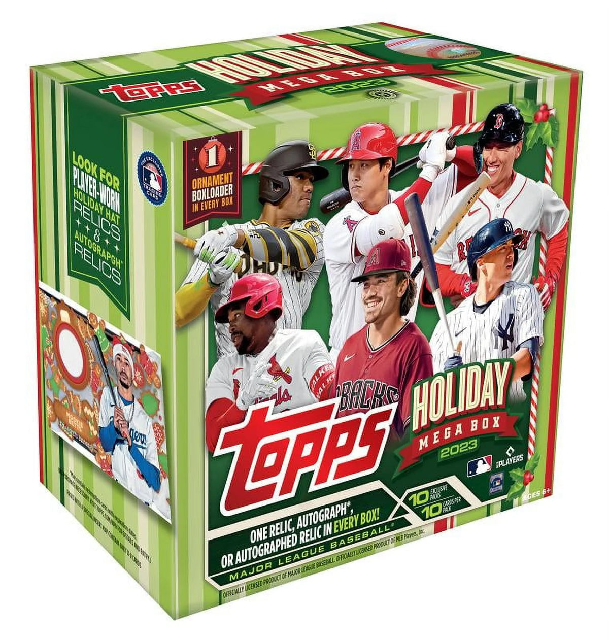 Topps Holiday MLB Baseball Trading Cards Mega Box Q640