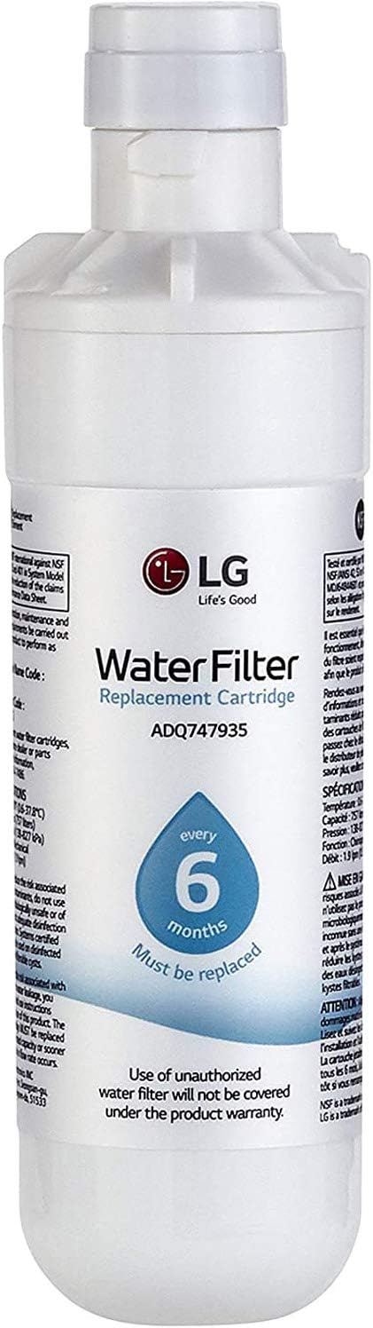 White Pack of 2 Replacement Refrigerator Water Filter G63451