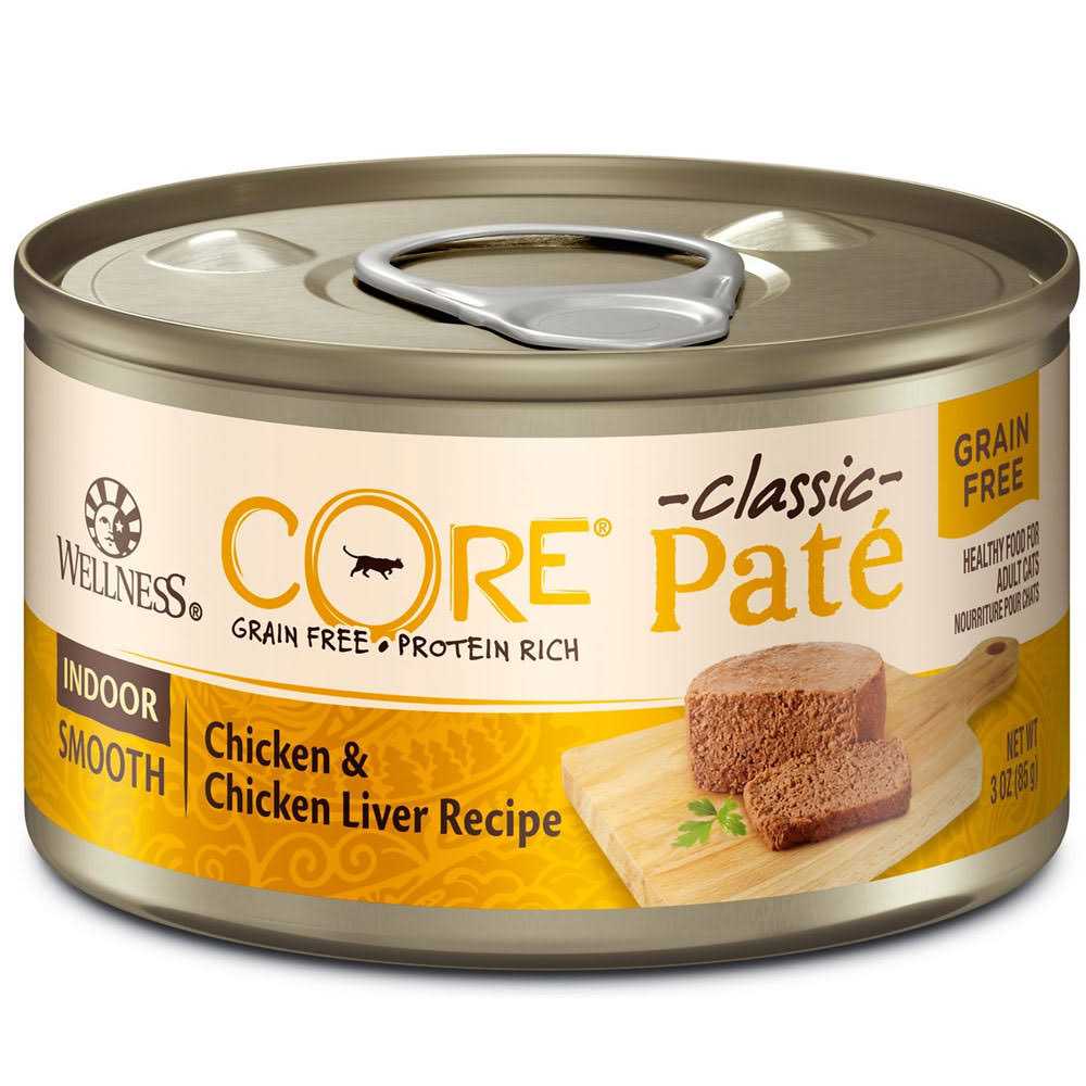 Natural Grain Free Indoor Chicken & Chicken Liver Smooth Pate Wet Canned Cat Food G359271