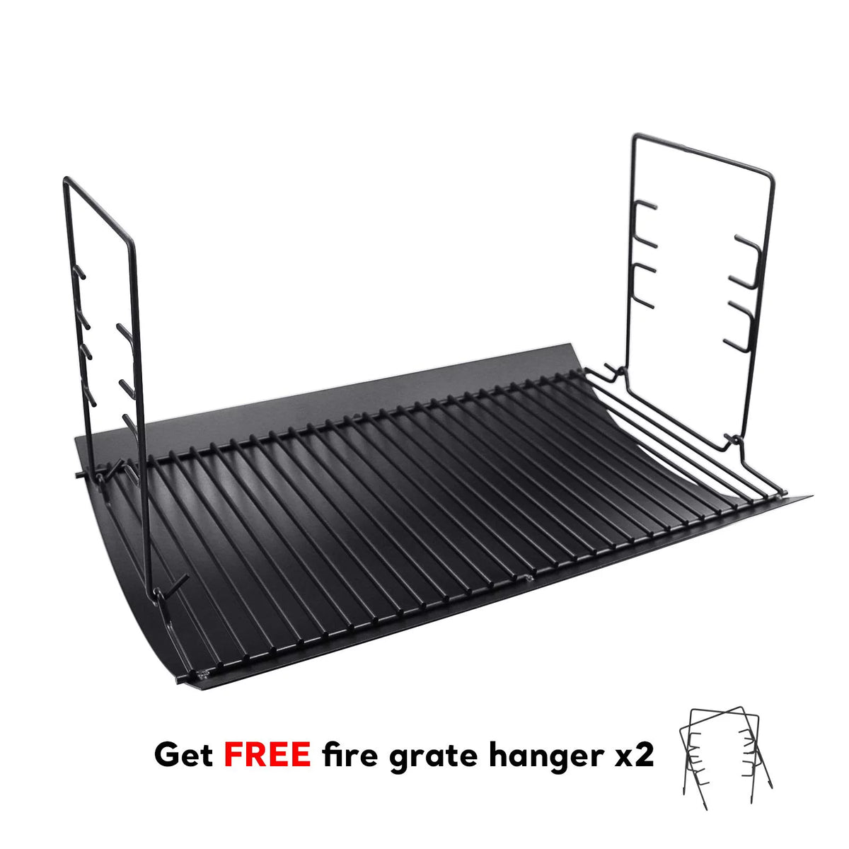 20 inch Ash Pan Drip Pan for Charcoal Grill with 2pcs Fire Grate Hanger C937305