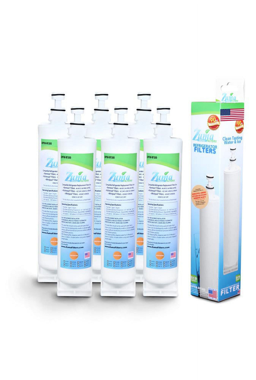6 Pack Water and Ice Filter K88385