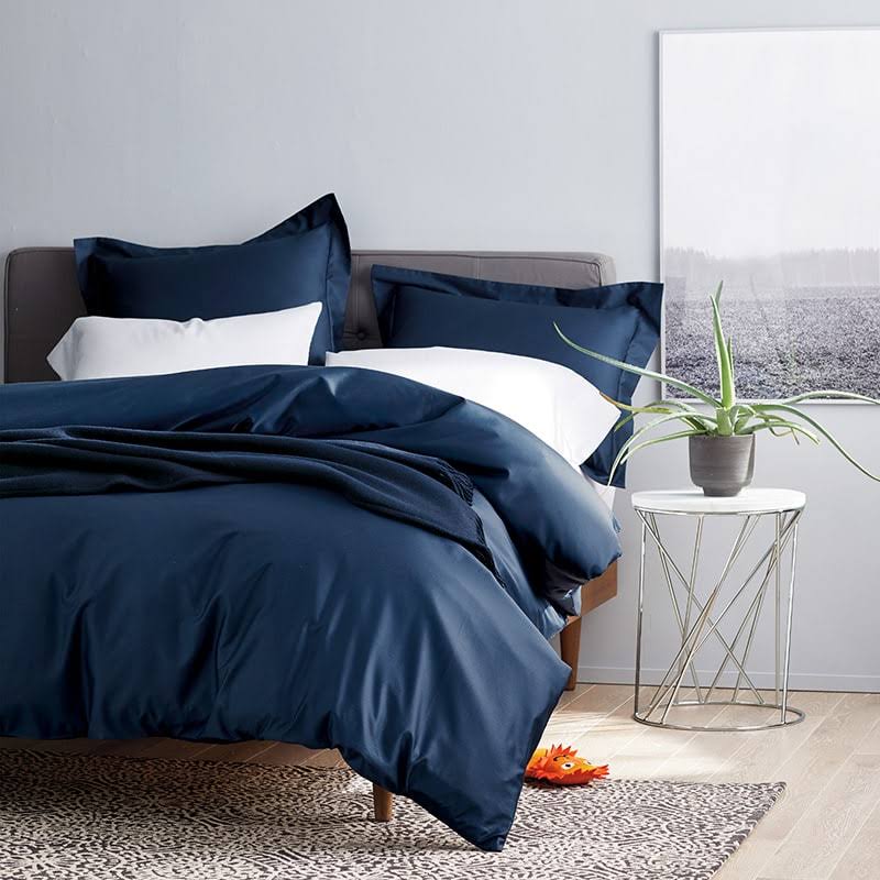 Ivory Queen Supima Cotton Sateen Duvet Cover M8312