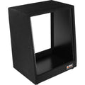 Black Angled Open Back Studio Rack Z201