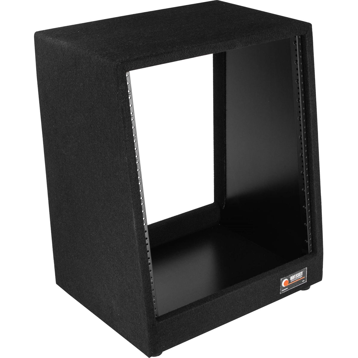 Black Angled Open Back Studio Rack Z201