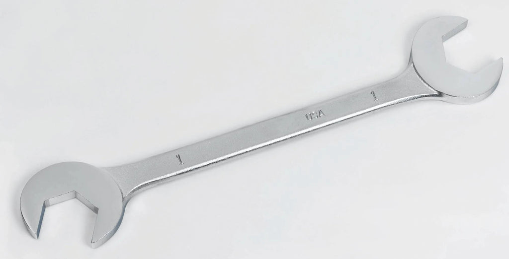 1-3/4x22 Double Open End Angle Wrench Chrome Satin O340
