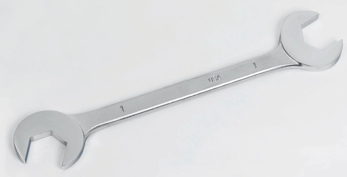 1-3/4x22 Double Open End Angle Wrench Chrome Satin O340