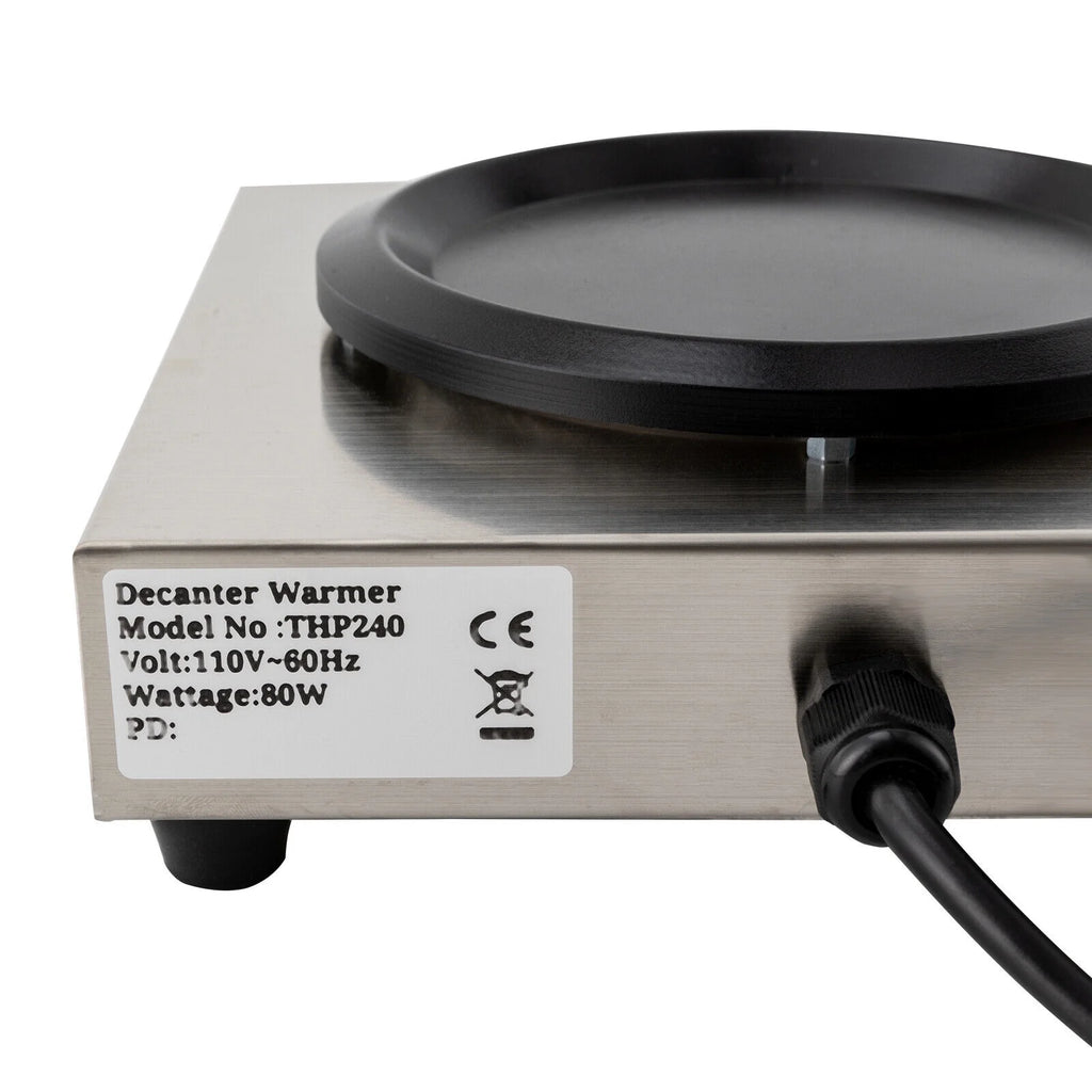 80W Stainless Steel Coffee Warmer Plate Q648