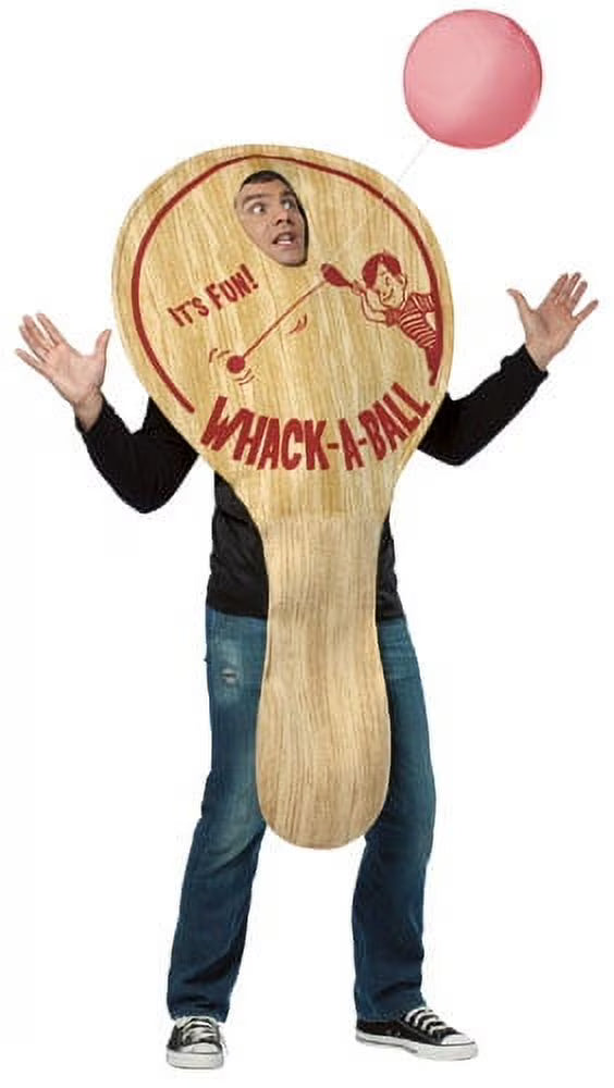 Halloween Paddle Ball Sport Game Costume B607320