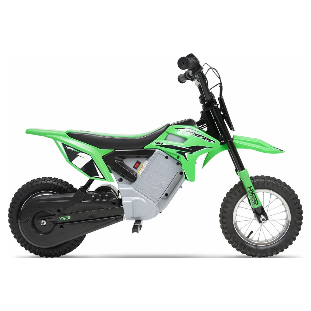 Green 24 Volt Electric Motorcycle F214