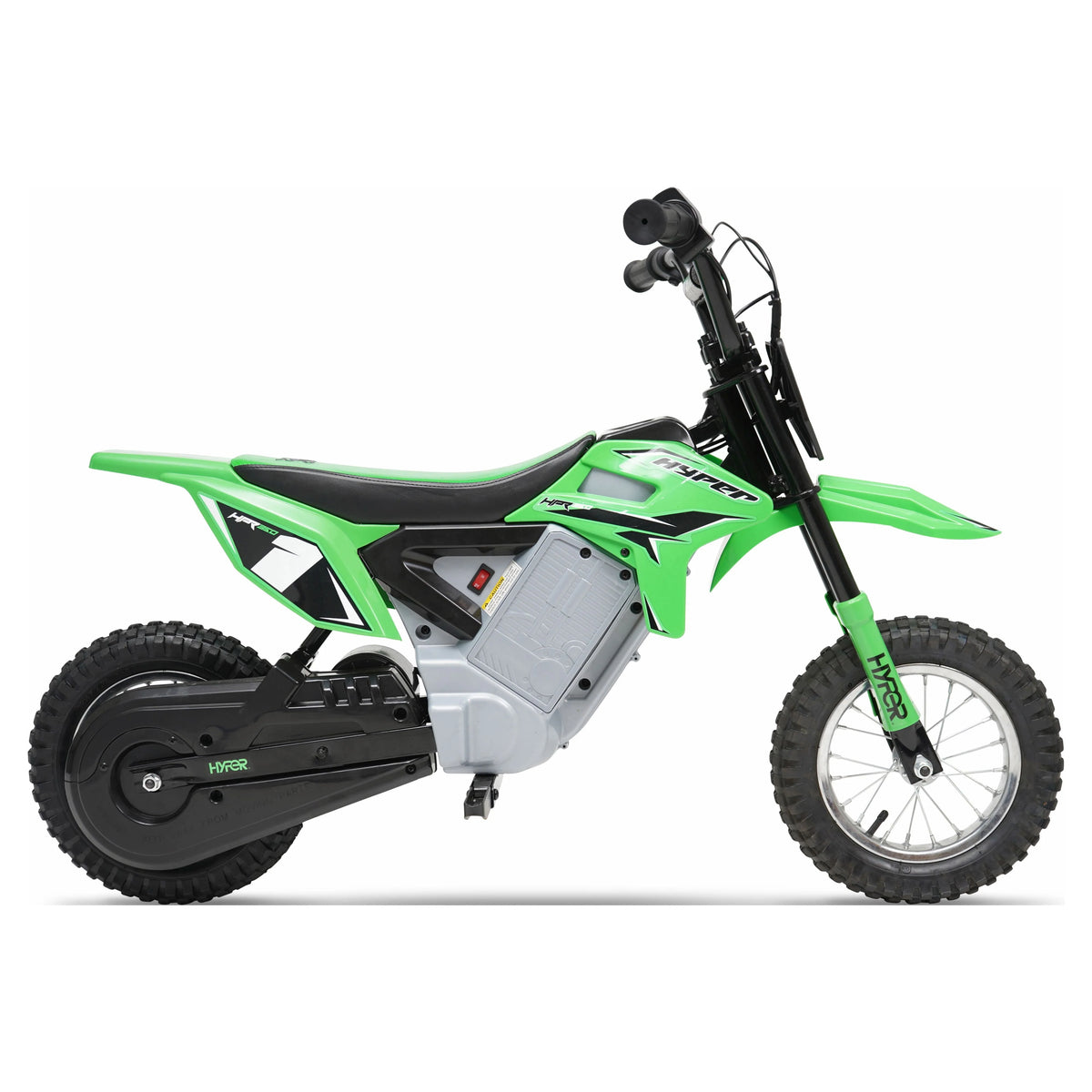 Green 24 Volt Electric Motorcycle F214
