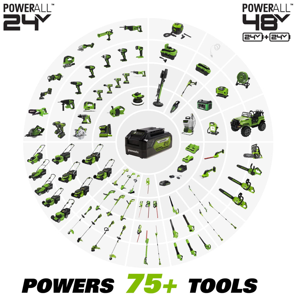 24V Cordless Chainsaw with 2.0 Ah Battery & Charger A960