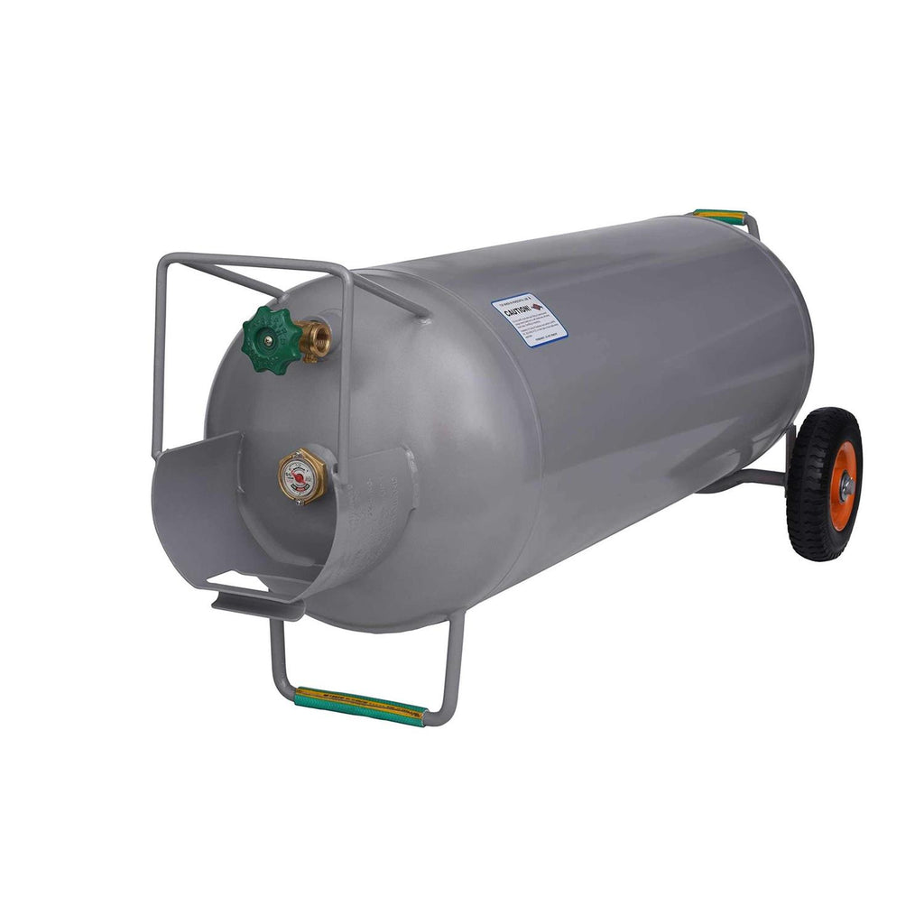 100 lb Horizontal & Vertical Propane Cylinder E857