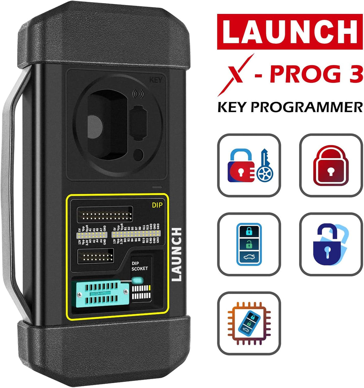 Car Key Programming Scan Tool with EEPROM Adapter Q7439