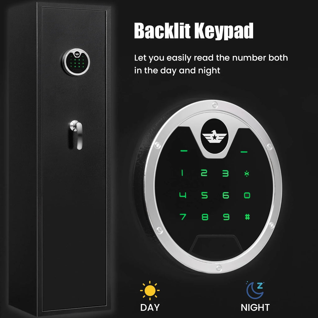 3-5 Long Gun Safe with Backlit Keypad Z4016