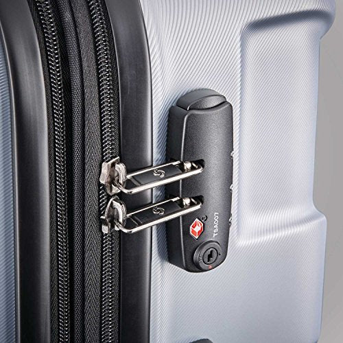 Hardside Expandable Spinner Luggage Blue Slate Carry-On 20-Inch T98964