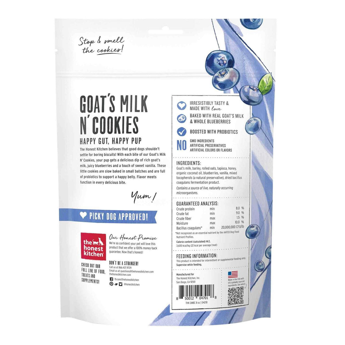 Goat's Milk Dog Cookies C28563