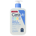 Baby Wash & Shampoo Fragrance Paraben Sulfate Free 8 Ounce U36988