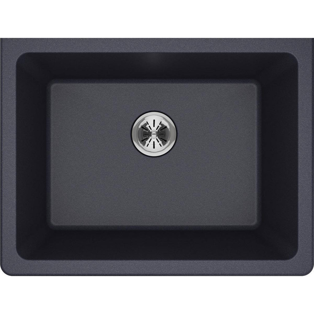 Black Undermount Laundry Sink U14190