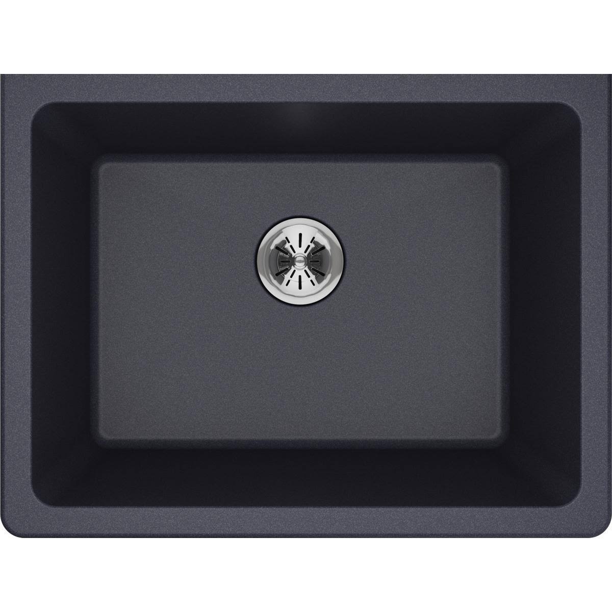 Black Undermount Laundry Sink U14190