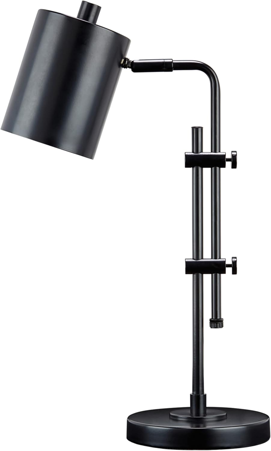 Black Metal Desk Lamp with Adjustable Arm Z8484