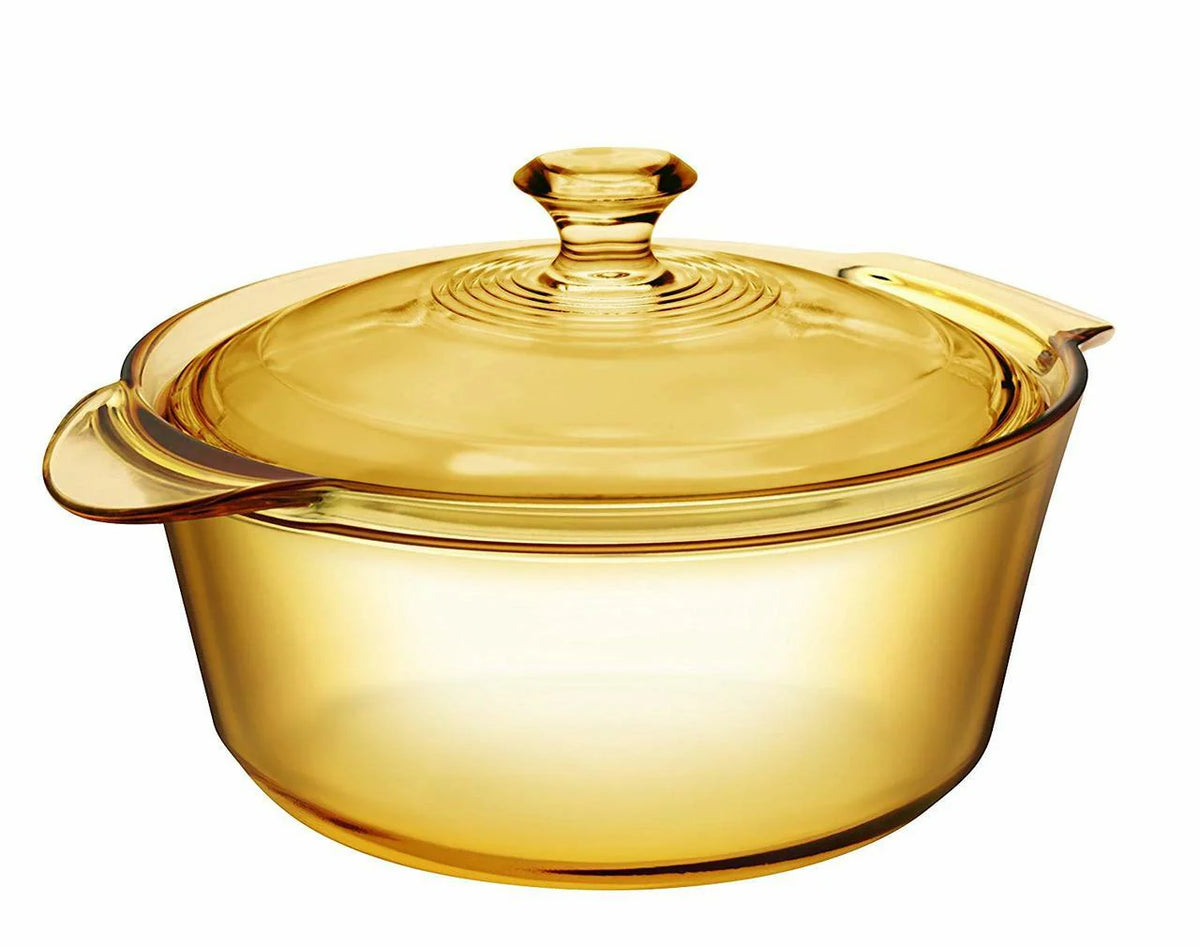 2.8L Glass Casserole with Glass Cover V130303