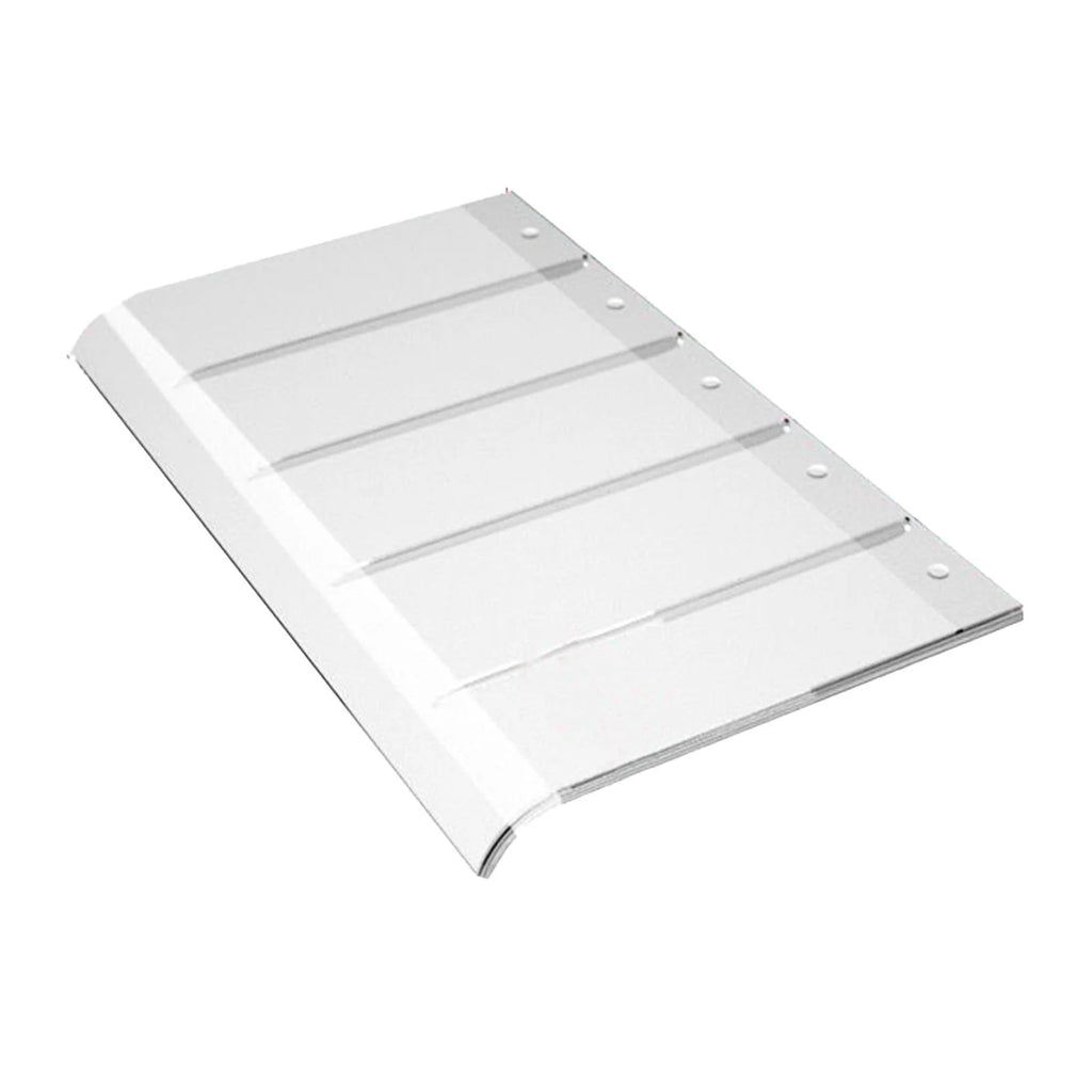 Window Canopy Patio Awning Clear PC Cover No Pole Needed Wall Mounted 50x50cm LxW D655