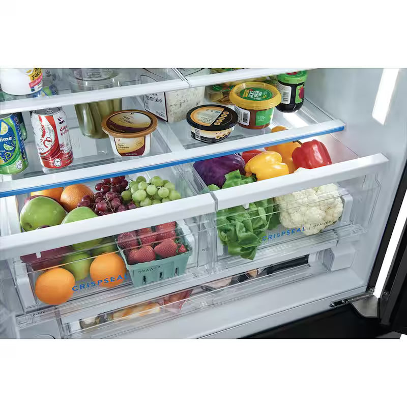 27.8 Cu. Ft. French Door Refrigerator in Black Stainless Steel Q3305