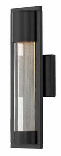 Satin Black Outdoor Wall Light X3240