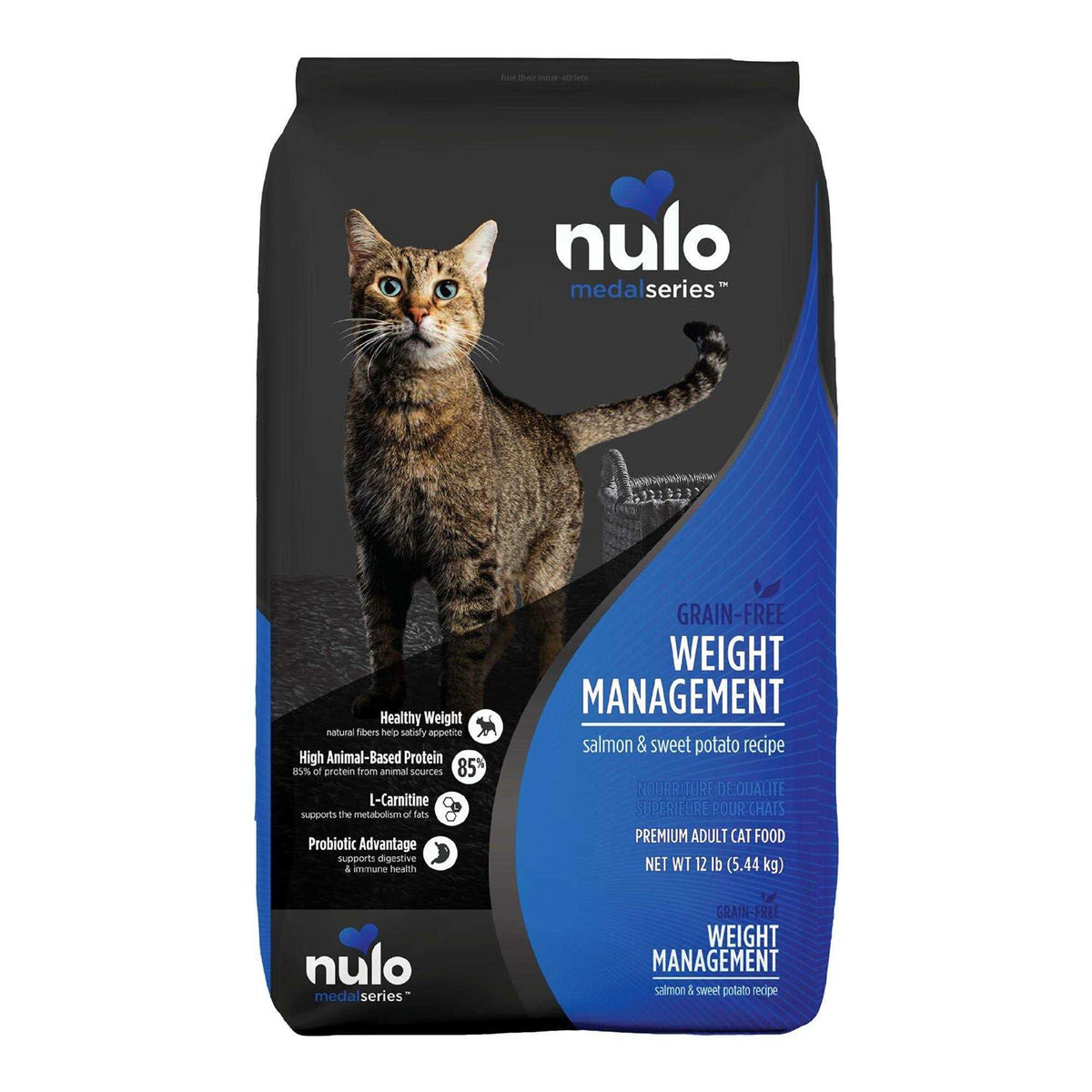 Grain-Free Salmon & Sweet Potato Weight Management Dry Cat Food K620