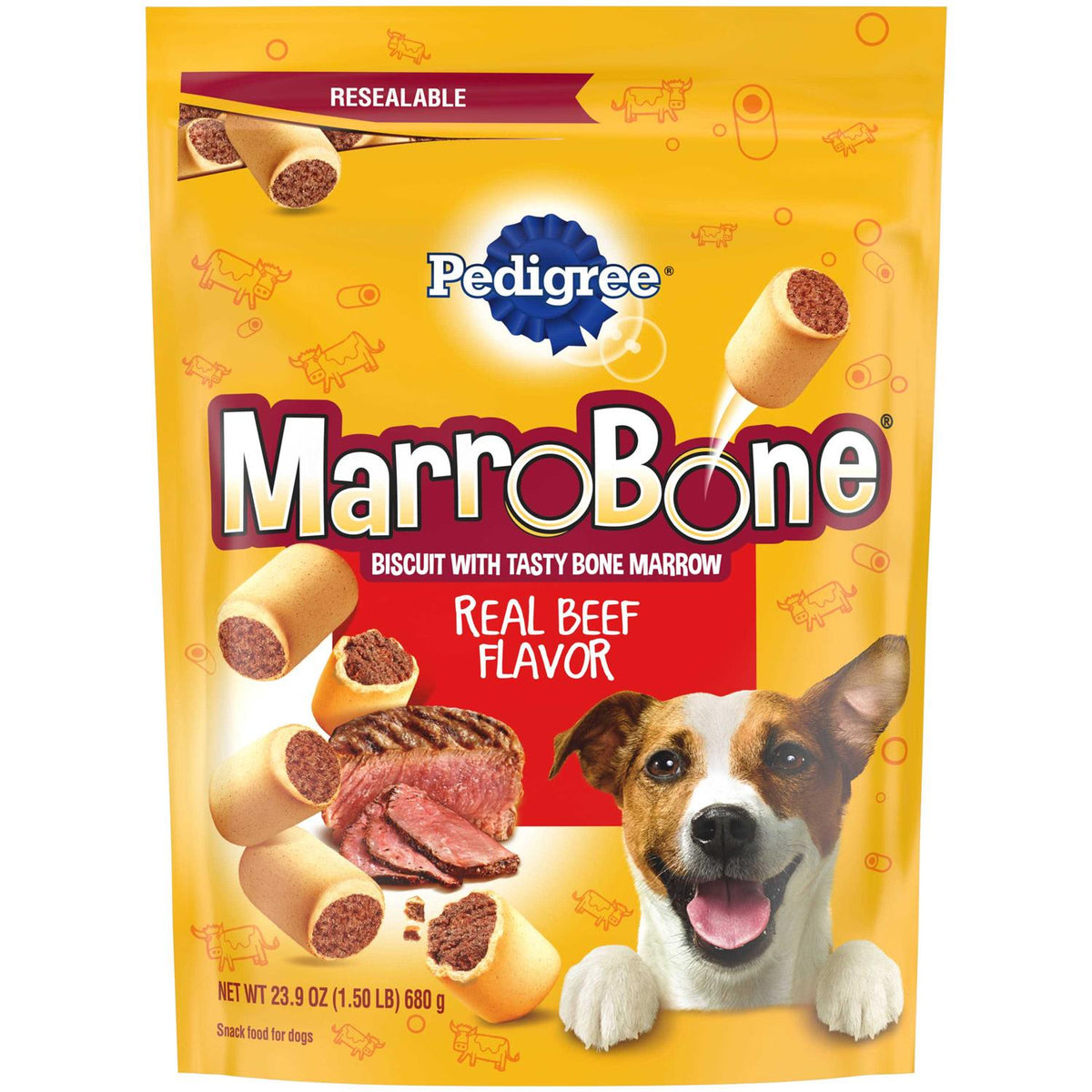 Real Beef Flavor Dog Treats R7448