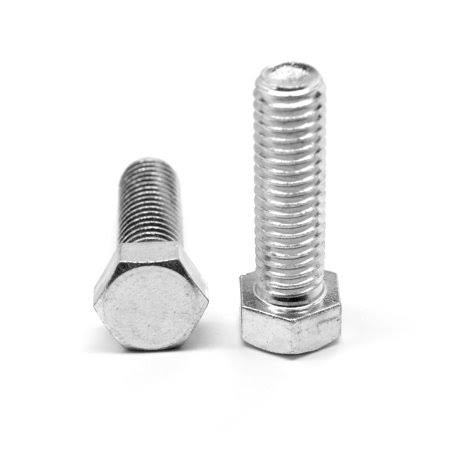 3/8 inch-24 x 5/8 inch Stainless Steel Hex Cap Screw 100 Pk F7162