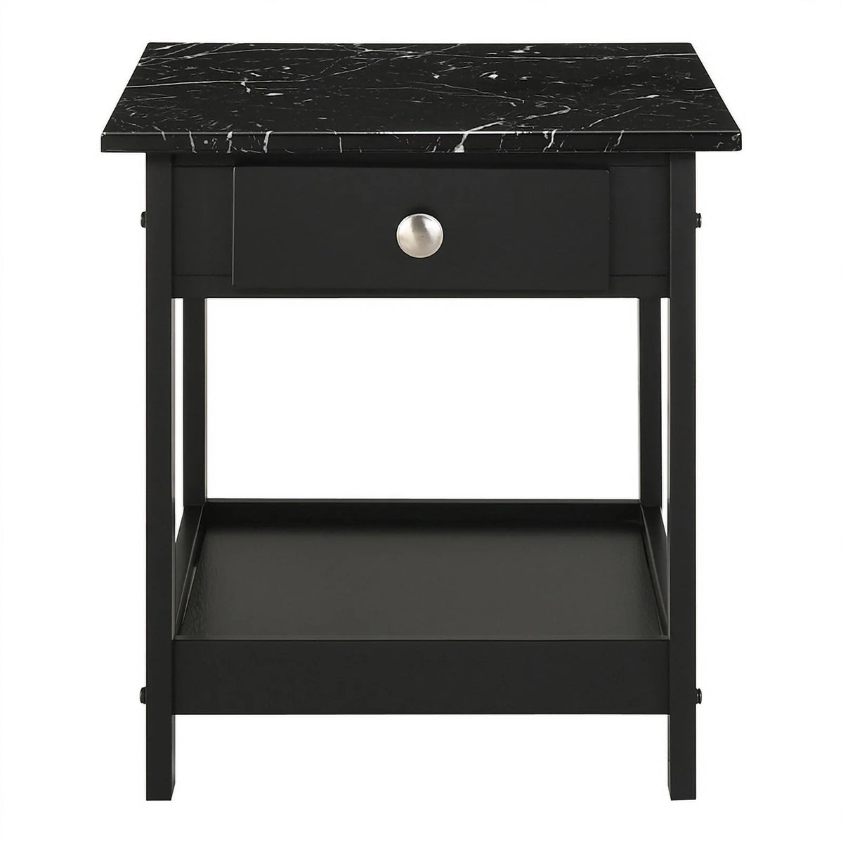 Black Wood 3-Piece Coffee Table Set H44773